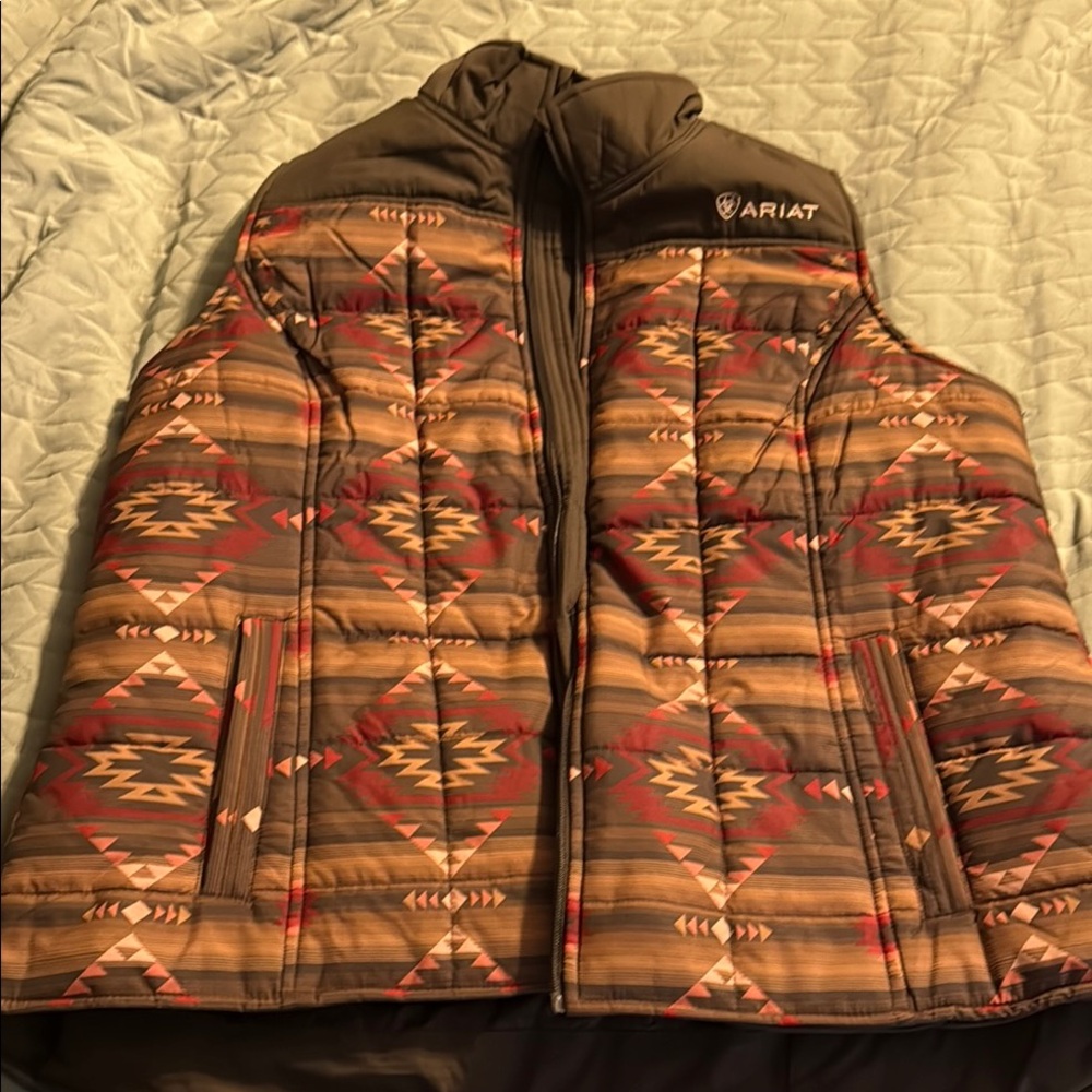 Ariat Multicolor Geometric Vest